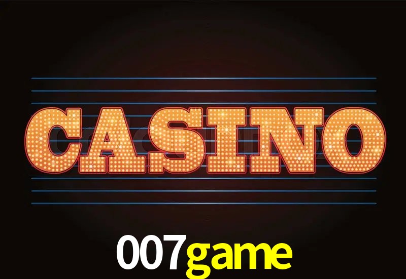 Estatísticas do Jogo 007game
