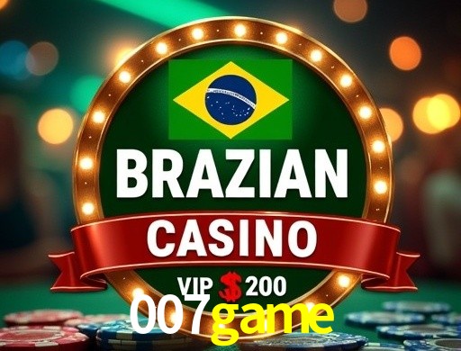 Logo 007game Telegram Canal Oficial